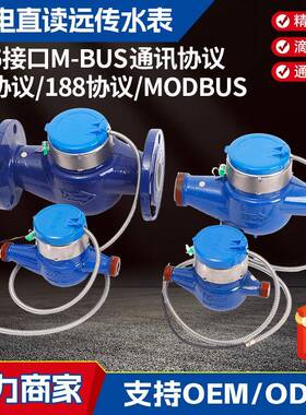 光电直读远传水表RS485/M-BUS小口径旋翼式LXSY远传水表控水