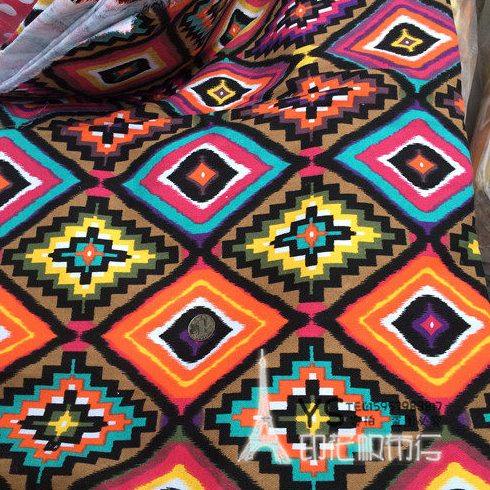 ys新款帆布不规则几何图案民族图腾印花帆布沙发垫窗帘抱枕布料,居家布艺,海绵垫/布料/面料/手工diy,淘宝优惠券,粉丝福利购,淘宝优惠卷