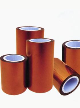 绝缘材料耐高温聚酰亚胺薄膜整支散料可分切耐温薄膜黄色PI保护膜