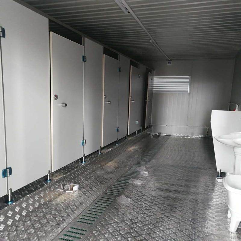 集装箱房厕所工地办公室卫生间移动直冲式男女洗手间洗澡淋浴室