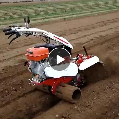 蒙驰开沟机培土机果园大葱甘蔗起垄柴油旋耕机适用翻土挖机多功能