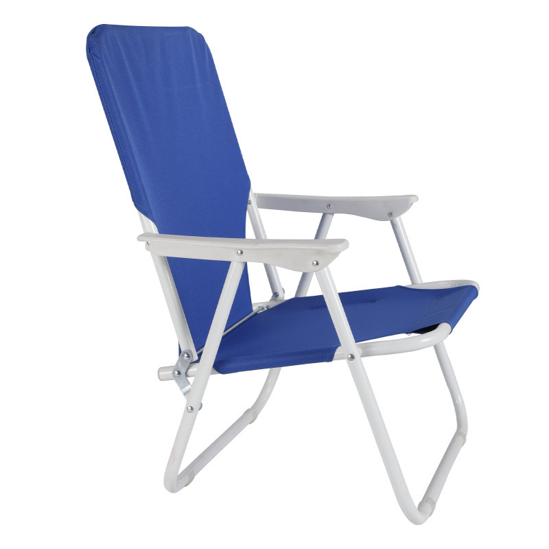 户外可折叠牛津布料钢管矮脚铝管巴西椅野营椅沙滩椅折叠椅休闲椅