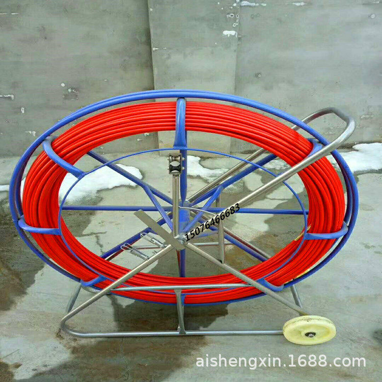 玻璃钢穿孔器电工穿线器穿管器电缆引线器引线器带钢丝棒