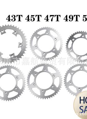 适用正林华阳T4T6MX6M4CQR越野摩托520后链盘牙盘6孔大飞