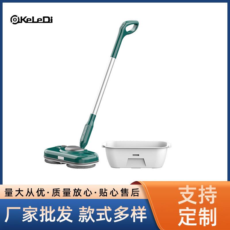 电动拖把家用全自动无线拖地机多功能一键喷水手持拖把供应