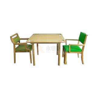 老年公寓实木桌子适老化餐椅适老化餐桌实木手抓桌餐厅家具餐桌椅