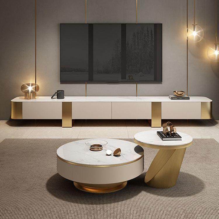 意式岩板不锈钢圆形大小茶几地柜组合客厅现代简约高端轻奢电视柜,玩具/童车/益智/积木/模型,毛绒/玩偶/公仔/布艺类玩具,淘宝优惠券,粉丝福利购,淘宝优惠卷