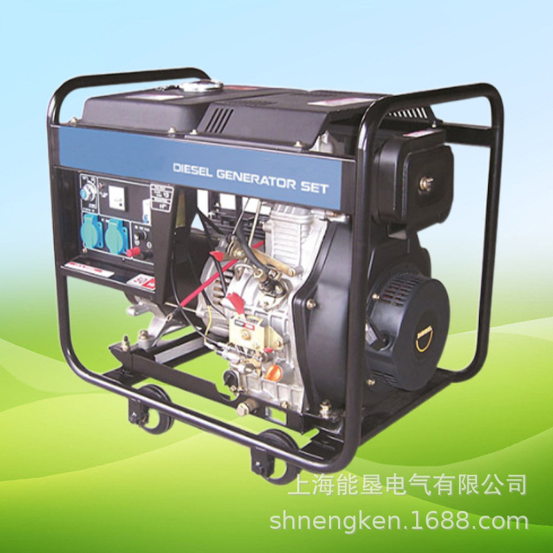 3/5/6/8千瓦家用柴油发电机低双电压220/380V单三相