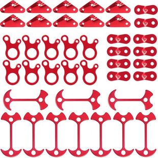 户外多功能挂钩防风绳调节扣铝合金帐篷天幕营绳止滑片快速调节扣