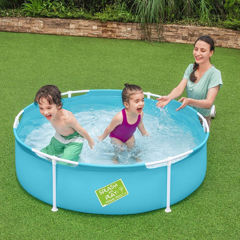 Bestway56283儿童游泳池宝宝戏水池婴幼儿洗澡沙浴池支架海洋球池