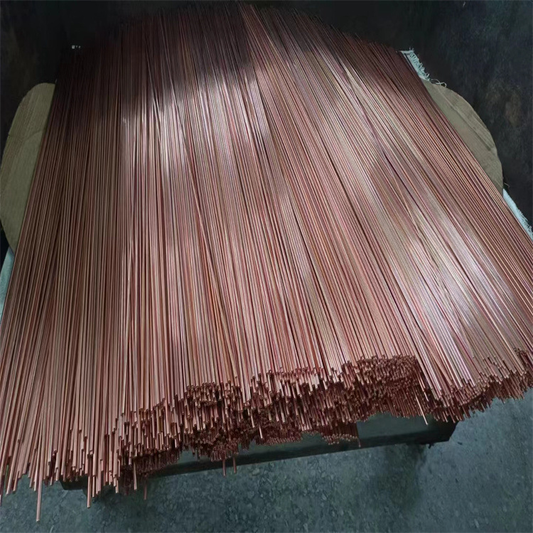 毛细紫铜管1.0-6.0薄壁T2紫铜管空调铜管小口径紫铜管TP2铜管