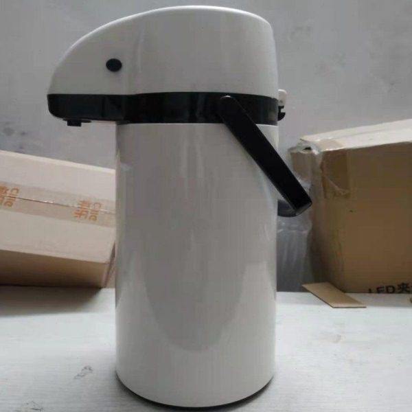 家用欧式小保温壶糖果色玻璃内胆保温瓶开水小暖壶热水壶咖啡茶壶