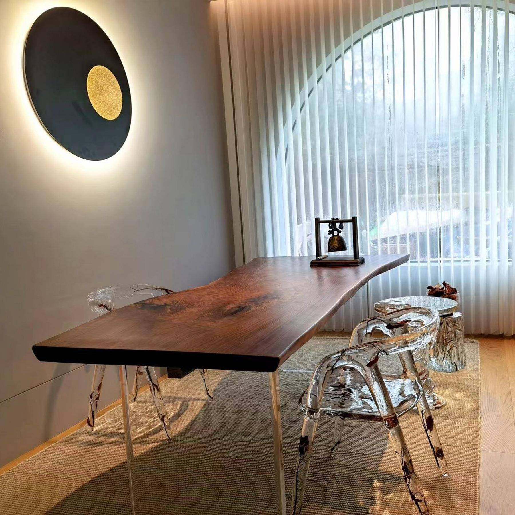 轻奢设计家用白蜡木实木茶桌亚克力脚客厅黑胡桃茶桌多功能办公桌,畜牧/养殖物资,畜牧/养殖器械,淘宝优惠券,粉丝福利购,淘宝优惠卷