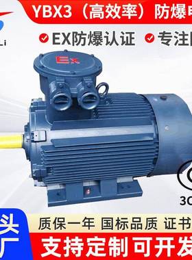 YBX3-280S-6/45KW6级45KWBT4CT4立卧式3相异步防爆电机