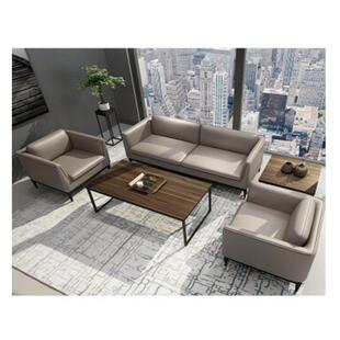 广西南宁办公家具沙发会客接待沙发商务接待皮制沙发现货