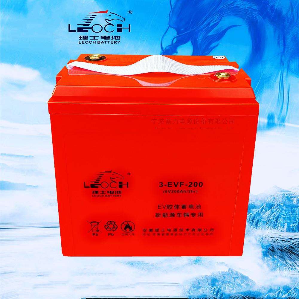 理士3EVF200蓄电池观光车环卫车升降机高空作业平台(LEOCH)蓄电池