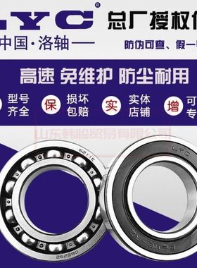 LYC/洛轴洛阳高速轴承6217 6218 6219 6220 6221 6222E 2RZ/开式