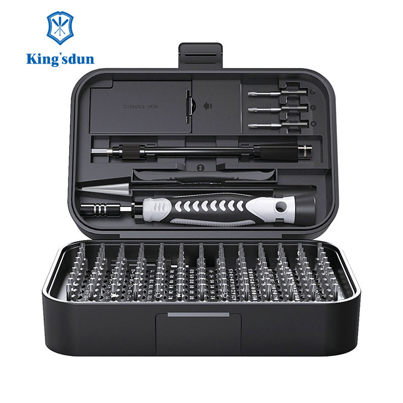 金士盾130合1精密多功能螺丝刀套装组合工具新品招商117批头CRV钢