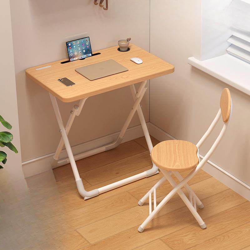 小桌子可折叠书桌家用简易电脑桌出租屋床边桌学习桌作业课瑞之银