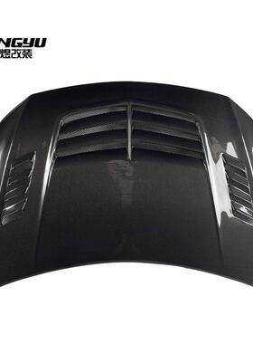 适用奔驰A级W177升级V款碳纤维机盖W177改装孔碳纤维引擎盖头盖