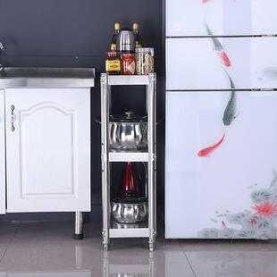宽25cm夹缝置物架长60厨房落地宽20墙角架窄缝间隙收纳新品