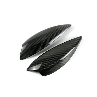 适用于01-03斯巴鲁翼豹WRXSTi7代改装碳纤维灯眉眼眉大灯装饰条