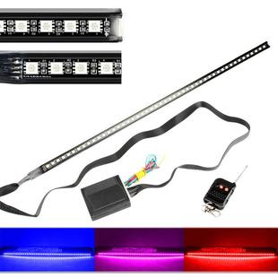 爆款汽车中网灯505048SMD七彩LED霹雳游侠灯扫描灯RGB呼吸灯