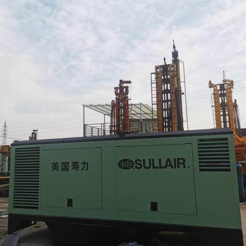 寿299力10C70柴油螺杆空压机机bar移动空压机cfm空压卡特AT发机动