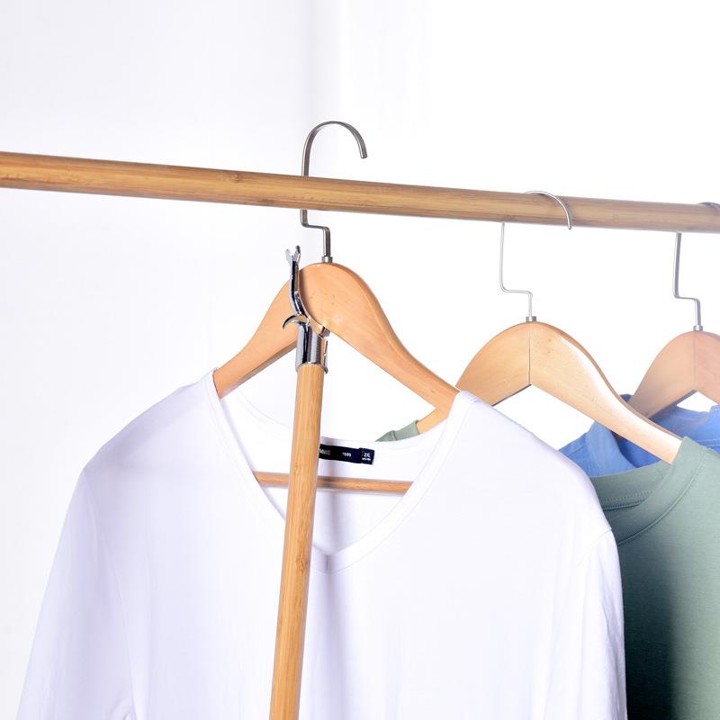 竹木撑衣杆家用晾衣叉丫叉衣杆木质挑衣杆晾衣服伸缩杆晒衣挑画