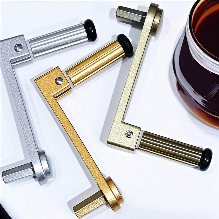 晾衣架升降手摇衣架器摇手柄通用把手手动内六角升降器摇手配件