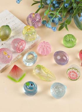 高透彷真微观大水果 树脂夜光萌立潮玩摆件罐子直播对碰盲袋之二