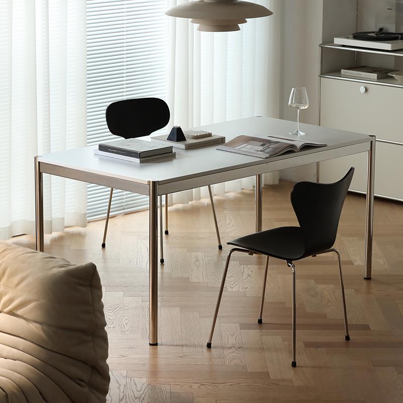 【Unicafurn】中古包豪斯餐桌长方形家用小户型现代简约办公书桌