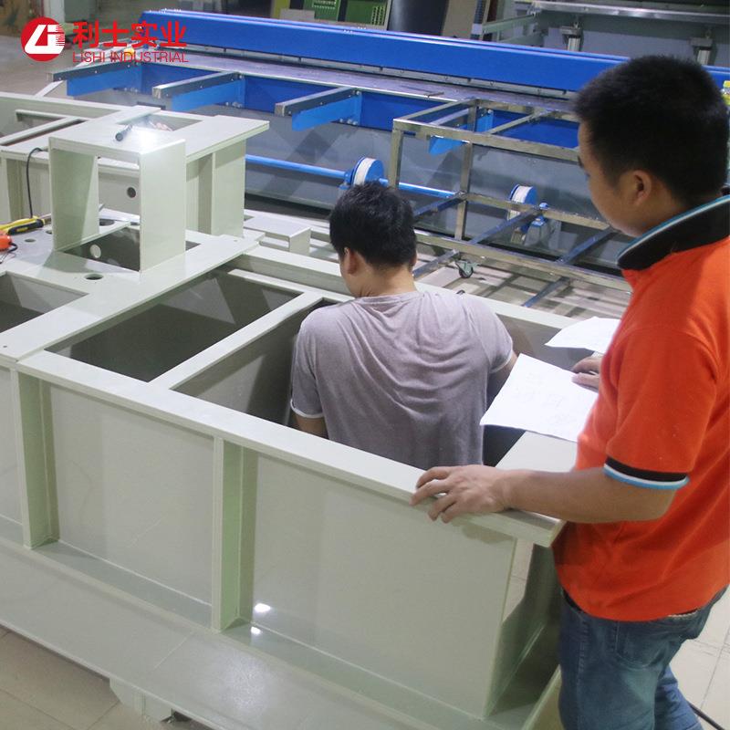 焊接PP水箱化工槽PP塑料水槽PP水池制作PP蓄水槽焊接PP水箱