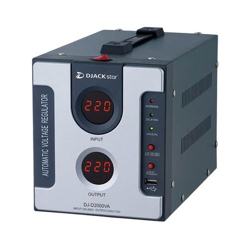DJ-D2000VAavrvoltageregulator单相全自动交流稳压器稳压器