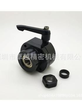 米思米型MRWZ-CP8圆型30度梯形丝杠固定侧支座组件支撑座