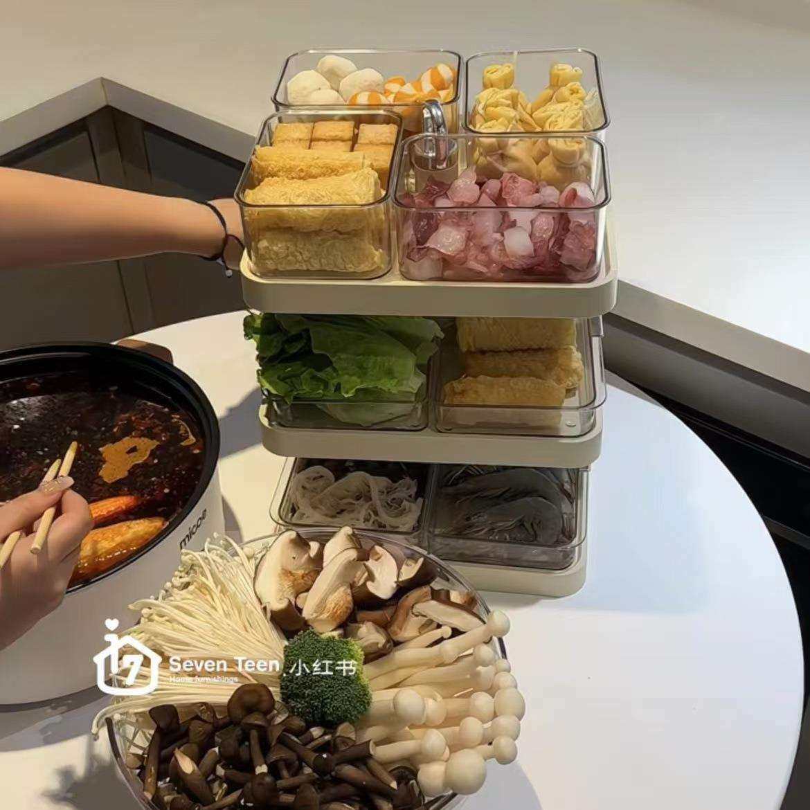 火锅备菜盘家用多层备菜分格盘可旋转食材拼盘多功能蔬菜托盘菜架,玩具/童车/益智/积木/模型,毛绒/玩偶/公仔/布艺类玩具,淘宝优惠券,粉丝福利购,淘宝优惠卷