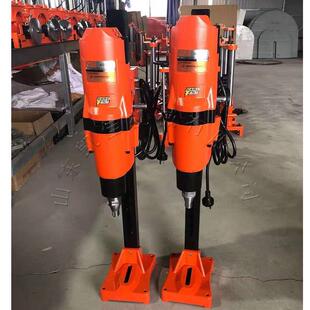 钢筋混凝土取芯钻机 地脚螺栓孔钻孔机安全防护打孔机 水钻钻孔机