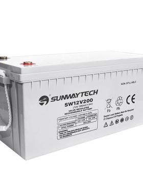 厂家货源12v100ah150ah200ah铅酸电池 太阳能电池深循环电池