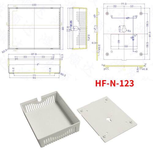 现货无线控器塑料外 推杆伸缩杆升降微型远程（HF-N-1控制100M器