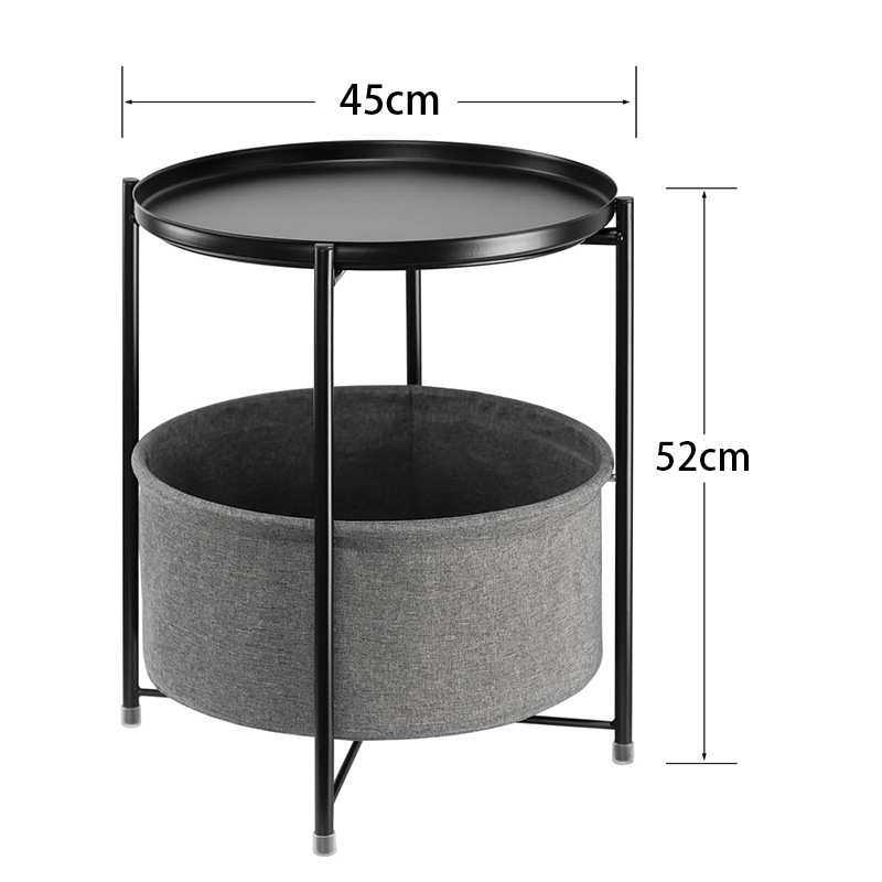 圆形边桌带织物储物篮圆形边桌带织物储物篮宠物小猫窝可拆卸托盘,3C数码配件,USB灯,淘宝优惠券,粉丝福利购,淘宝优惠卷