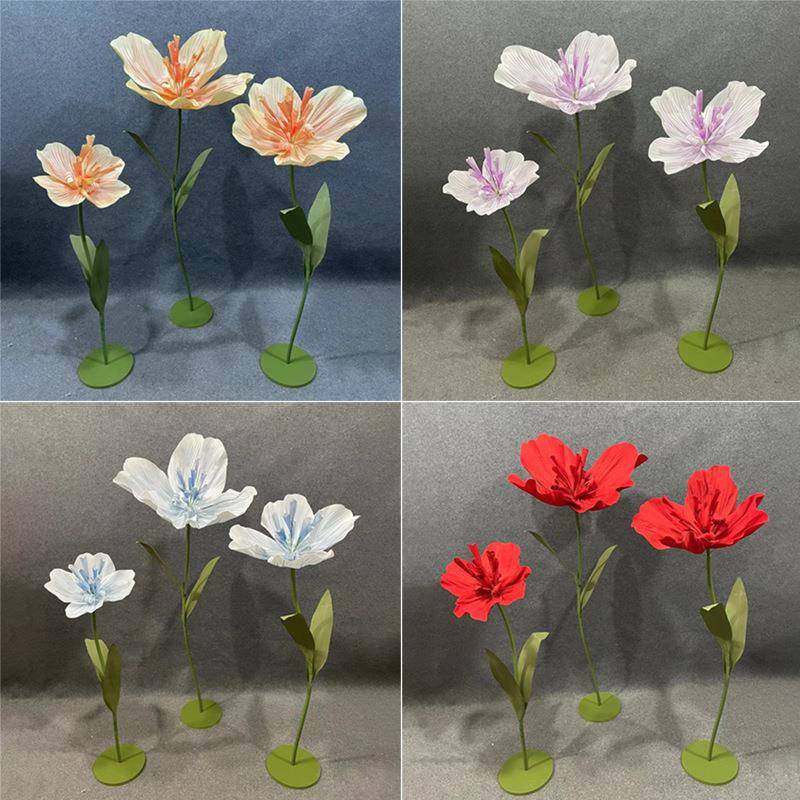 婚庆道具大型纸艺山茶花装饰婚礼路引橱窗美陈商场仿真花造景装饰,鲜花速递/花卉仿真/绿植园艺,割草机/草坪机,淘宝优惠券,粉丝福利购,淘宝优惠卷