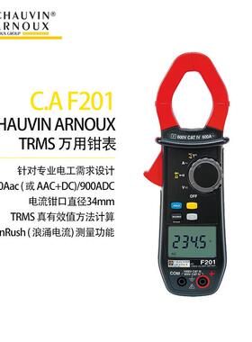 法国CA-F205/F203/F201F6K位AC/DC钳形表便携TRMS/谐波/相序钳表