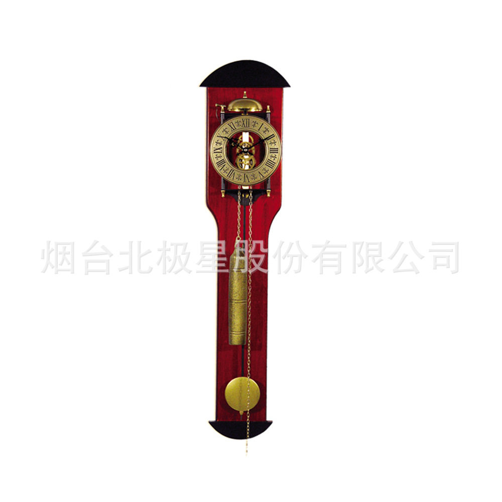 北极星实木机械机芯落地钟家用客厅新中式复古欧式座立钟轻奢大气