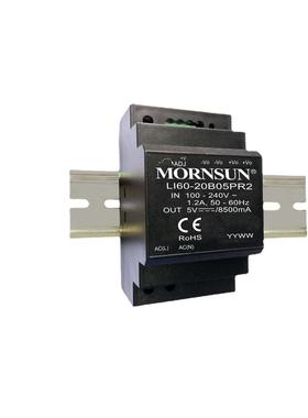 LI60-20B05PR212/15/24/48V高品质板载开关电源裸板PCB导轨安装