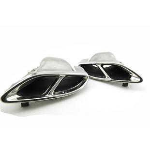 适用于奔驰GLCGLEW205GL450R350通用尾喉尾罩尾嘴尾咀