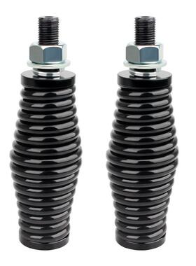 ebay热销旗灯弹簧底座黑色桶形弹簧底座旗杆灯通用弹簧底座