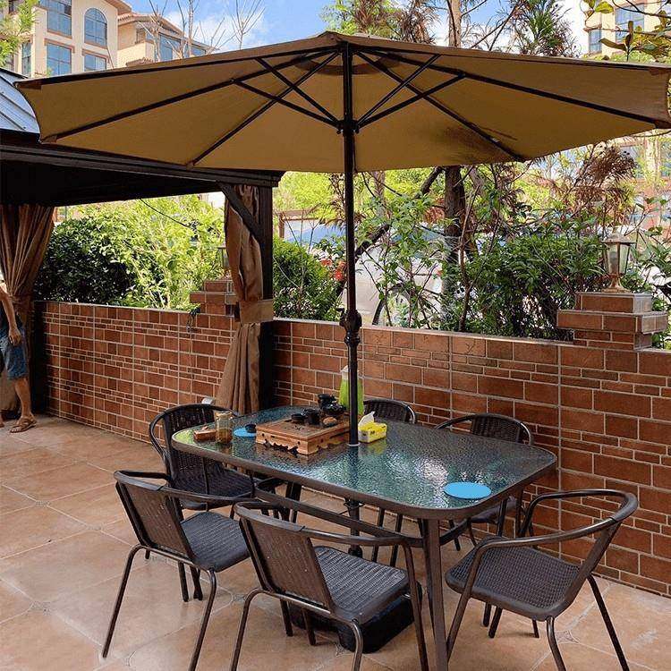 藤椅三件套阳台带伞露台户外桌椅庭院院子休闲防水防晒室外组合,纺织面料/辅料/配套,纺织机械配件,淘宝优惠券,粉丝福利购,淘宝优惠卷