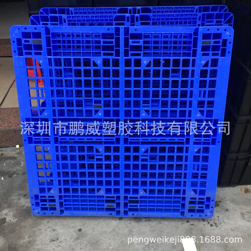 鹏威供应1210网格川字塑料托盘延安安徽叉车板武汉宁波塑料卡板