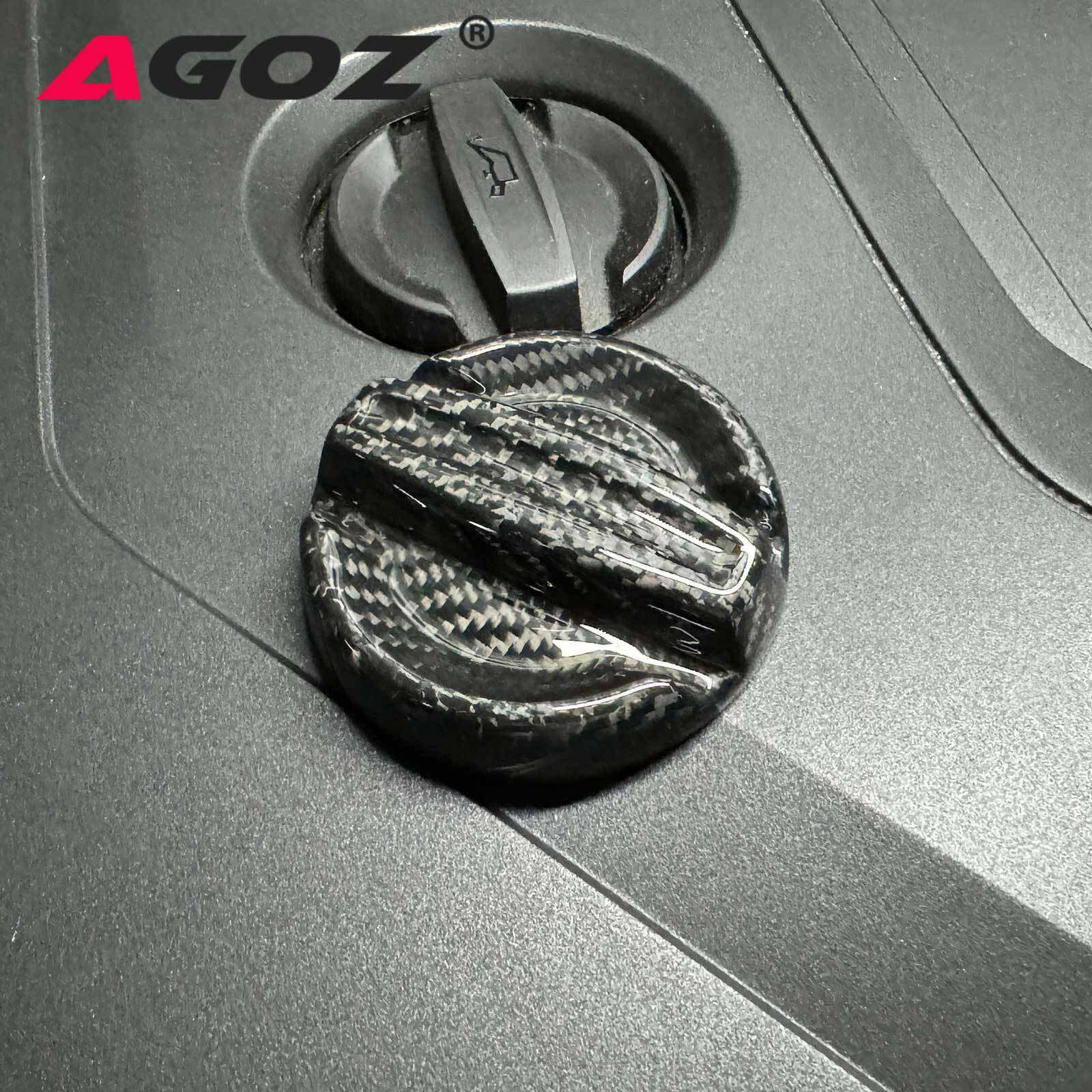 适用于宝马3系4系5系X3X5X4X6M3M4改装碳纤维机油盖水壶盖