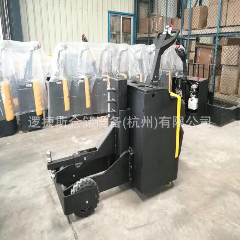 电动承载式牵引车挂扣可升降式拖车工厂机场牵引拖头挂车牵引车